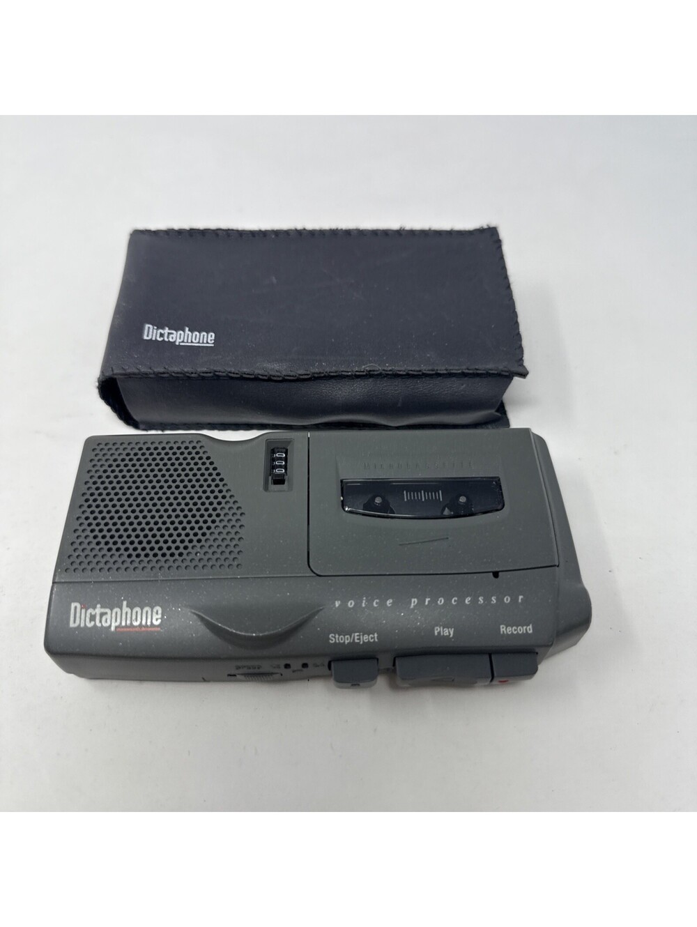 Dictaphone Microcassette Portable Recorder Voice Processor - Model 3223 Untested